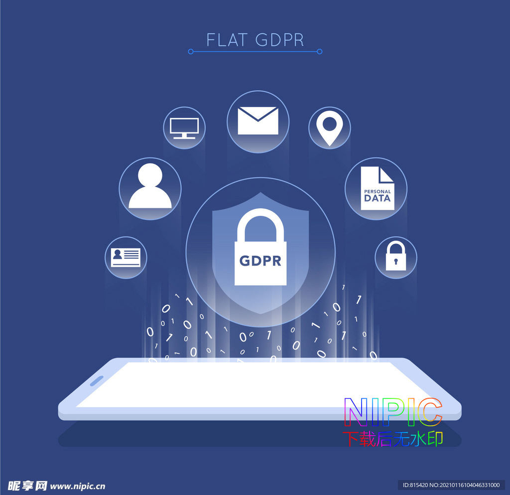 扁平gdpr