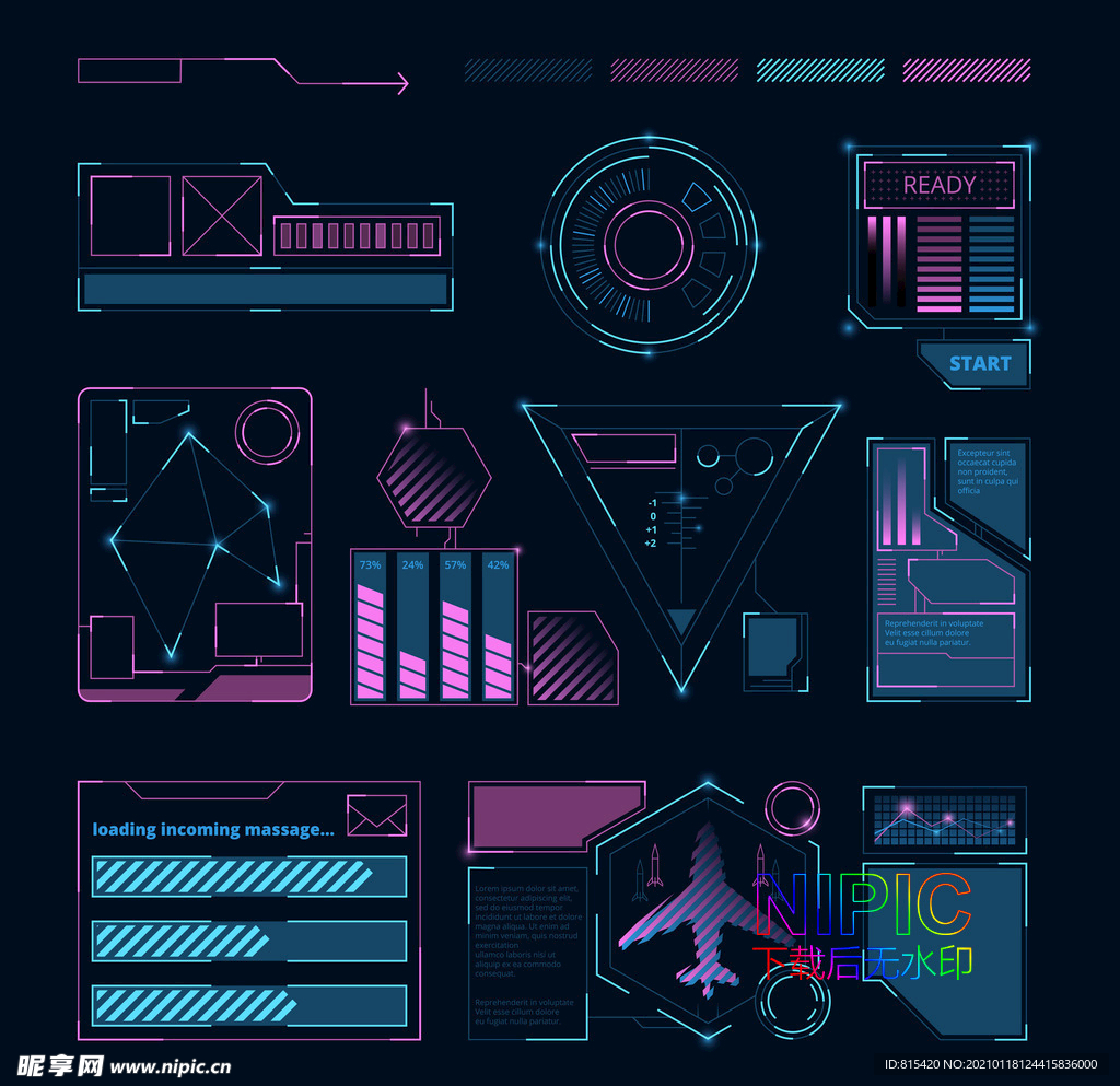 高科技边框