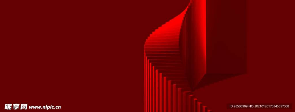 红色背景