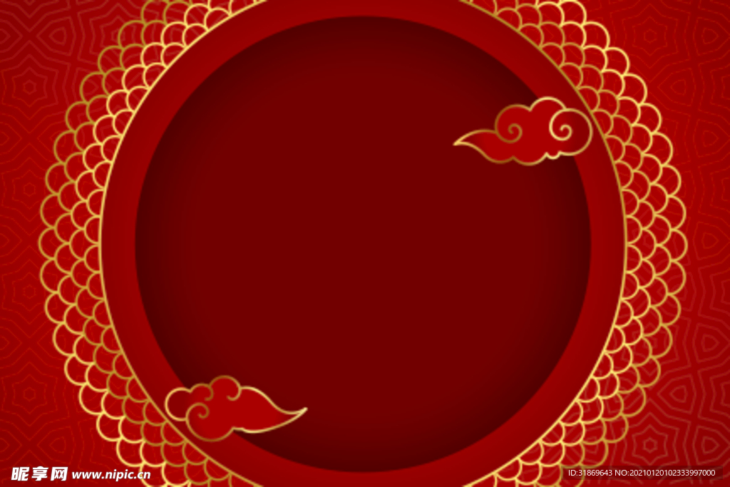 新年素材 展板背景