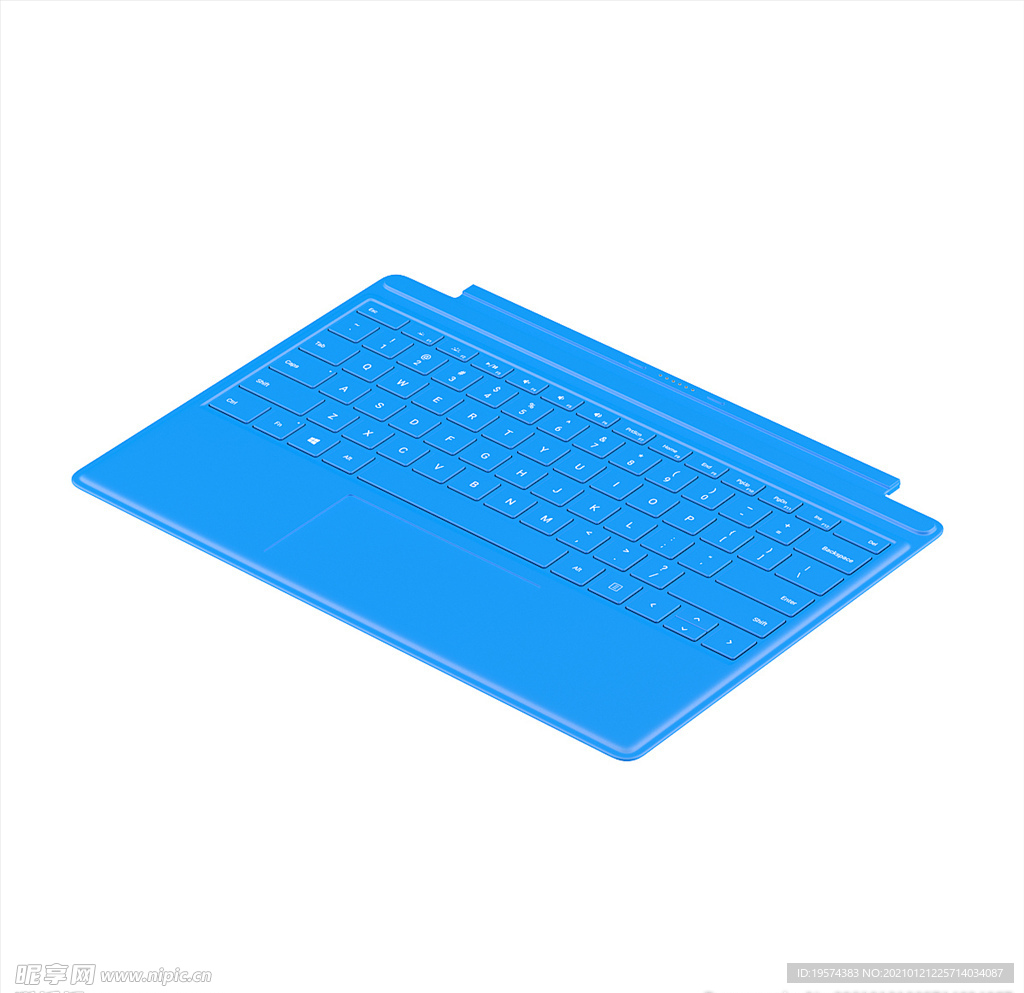 C4D模型电脑键盘