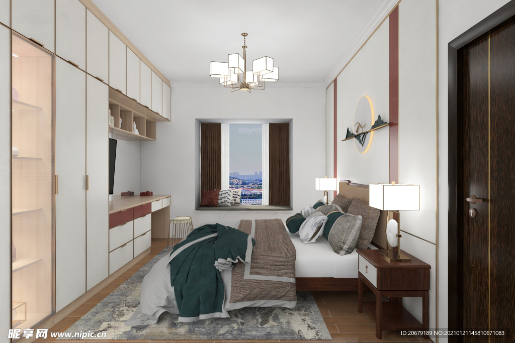 中式风格（卧室）