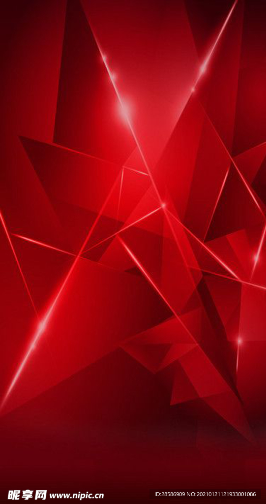 红色背景