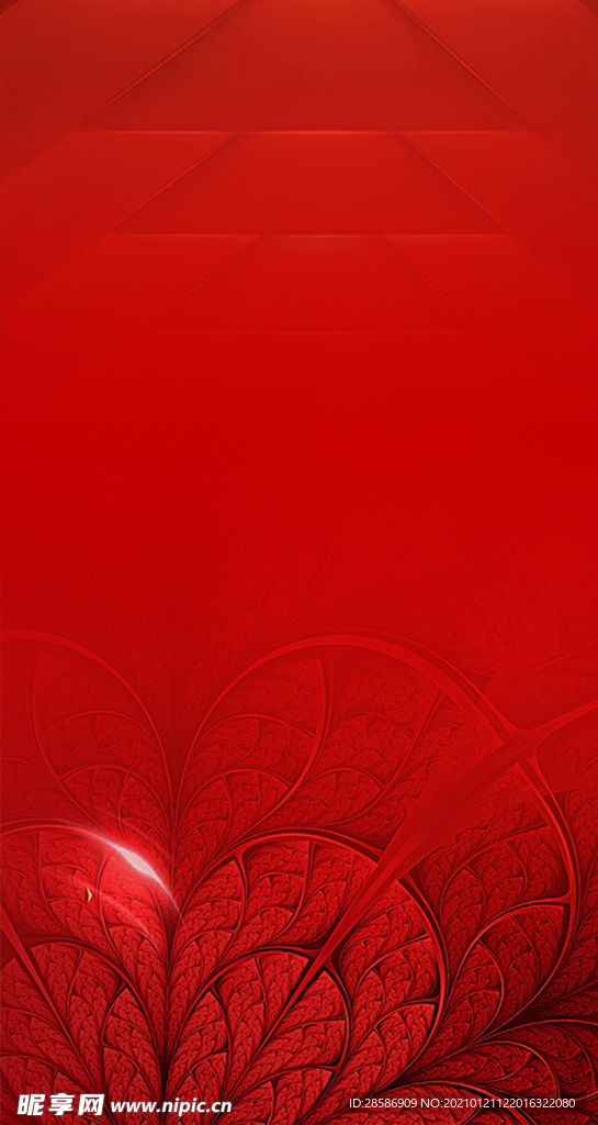 红色背景