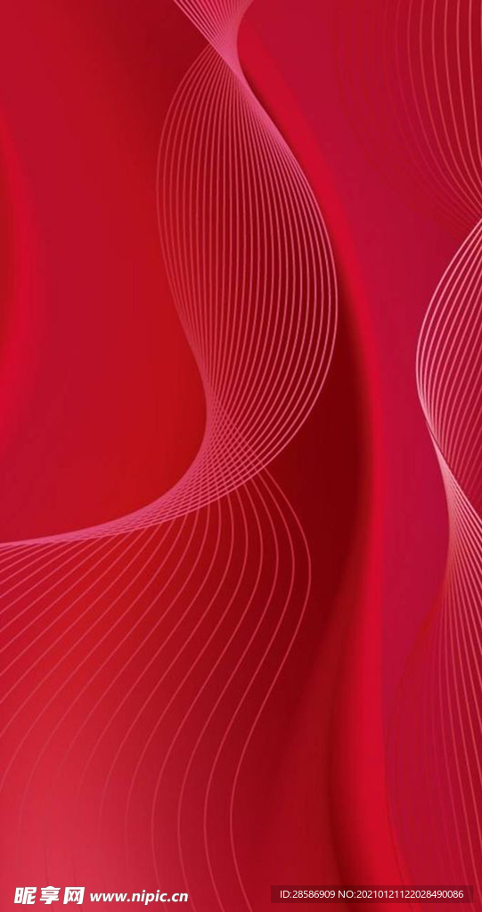 红色背景