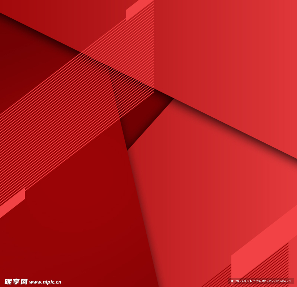 红色背景