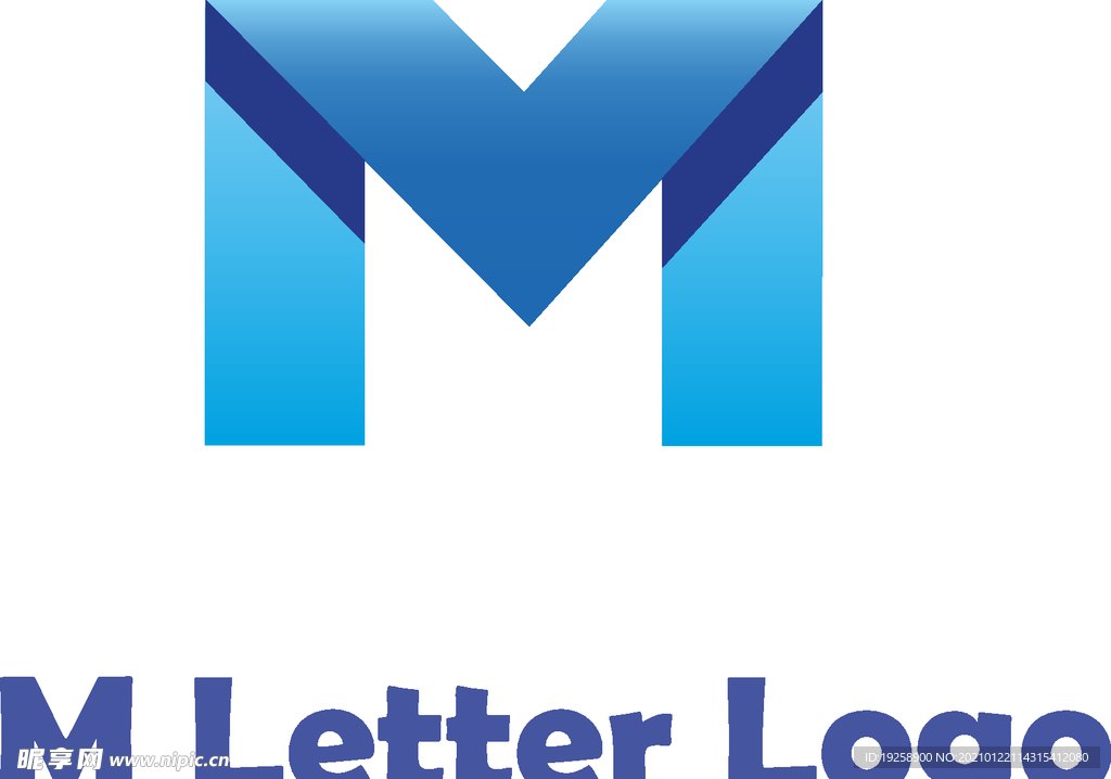 字母m标志