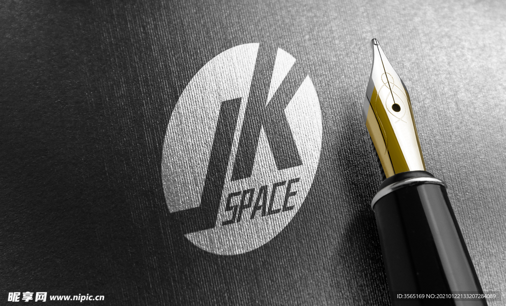 纹理烫金烫银印制LOGO样机