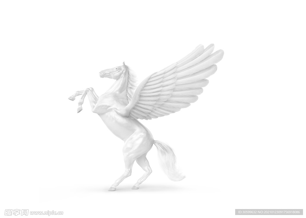 白色马元素