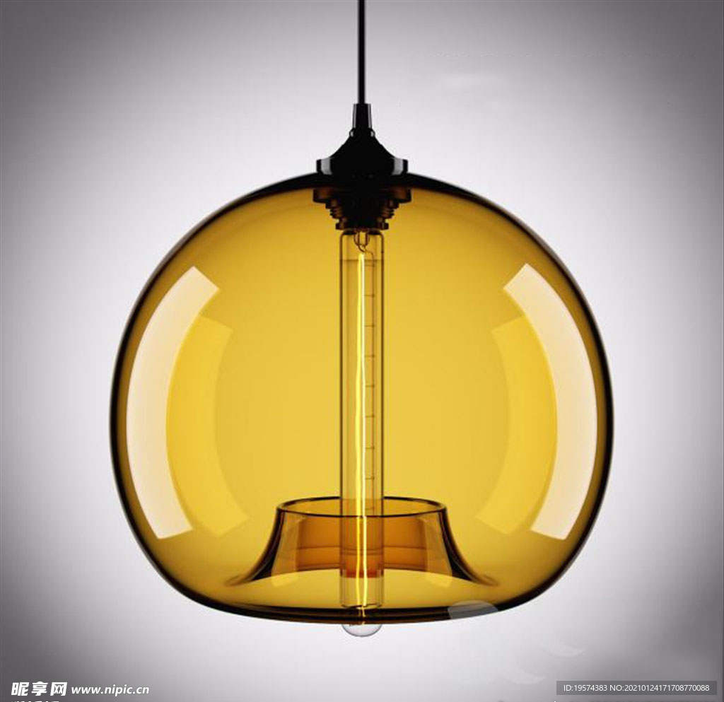 C4D 模型吊灯