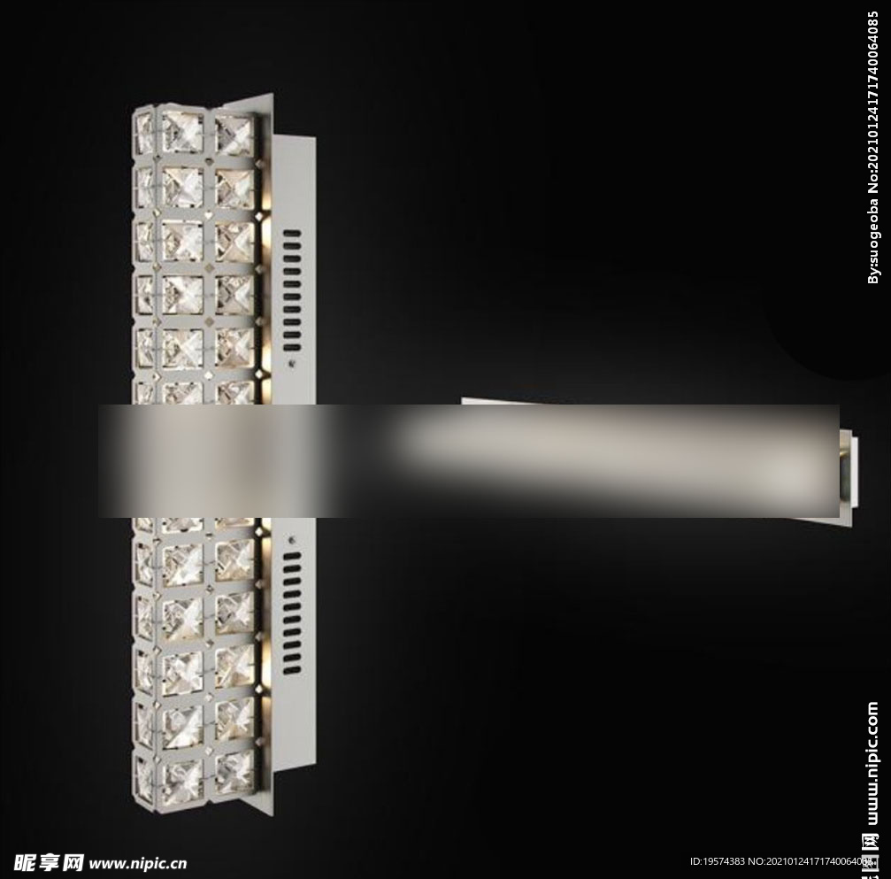C4D 模型挂壁灯吸顶灯