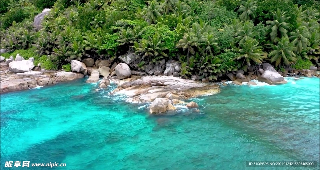 高清碧海蓝天海岛美景