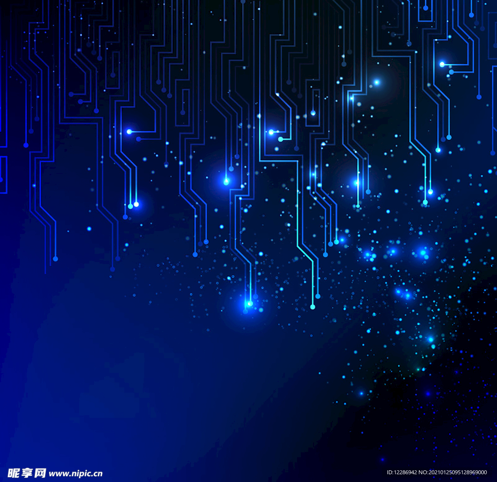电路科技背景