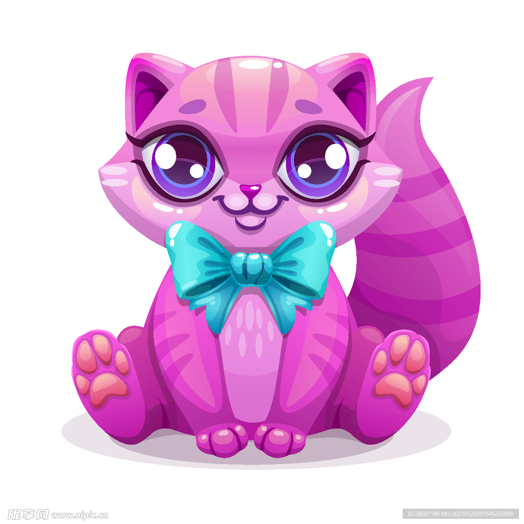 可爱的猫