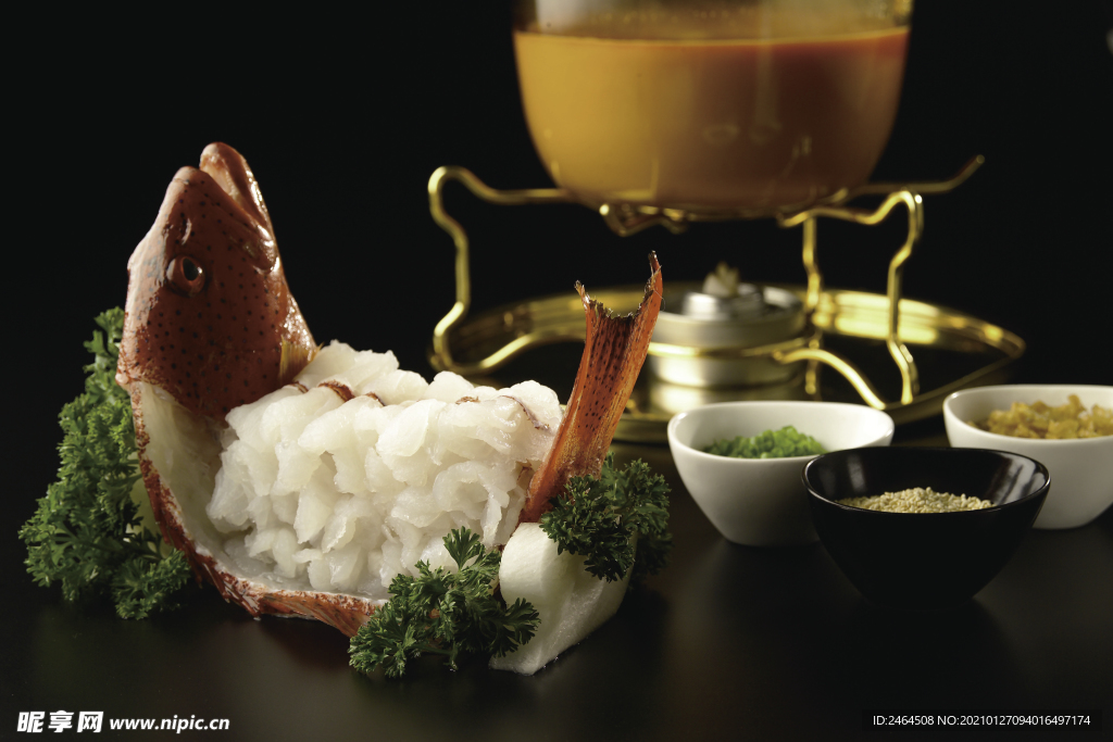 龙虾汤过桥东星斑