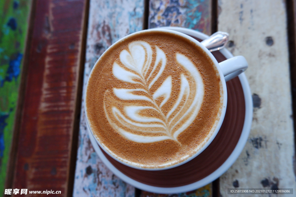 拉花咖啡