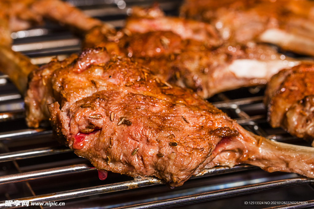 烤羊排