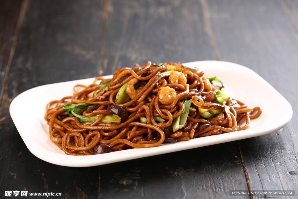 老上海海鲜炒面