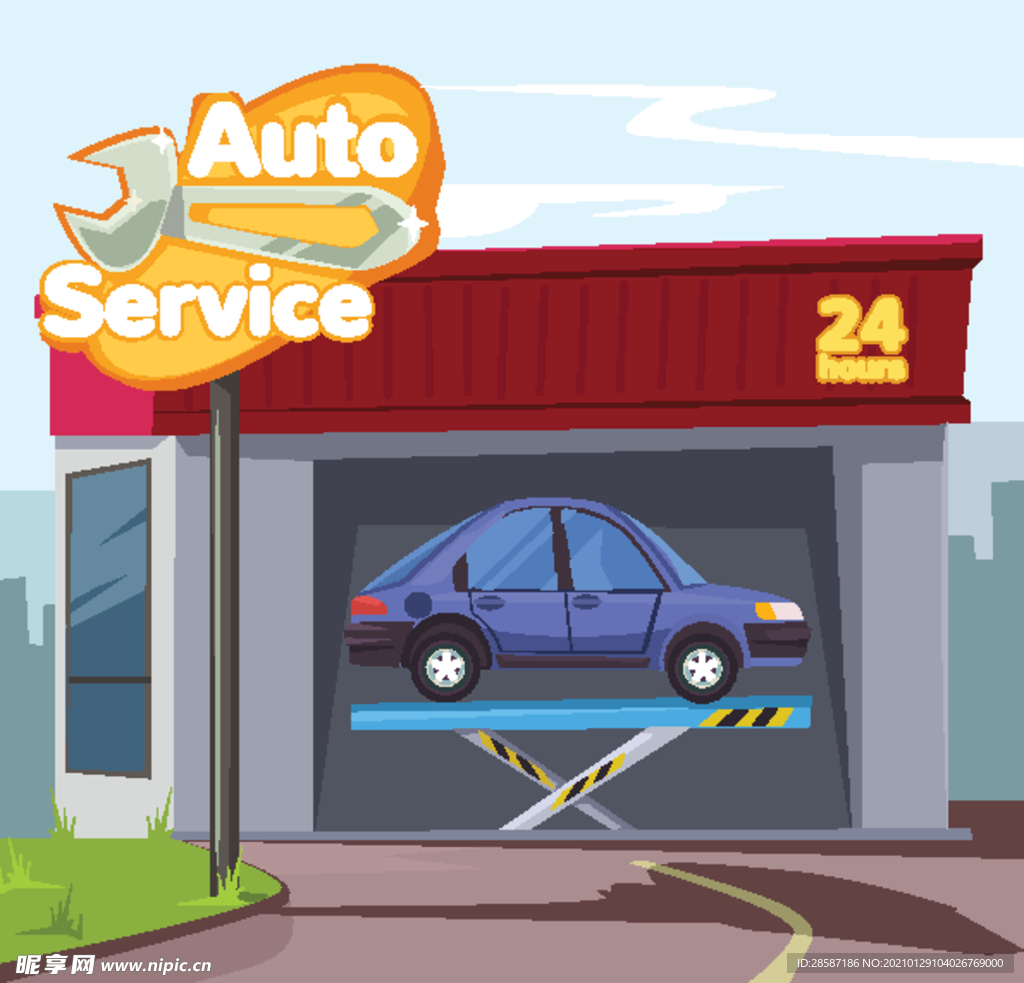 卡通汽车