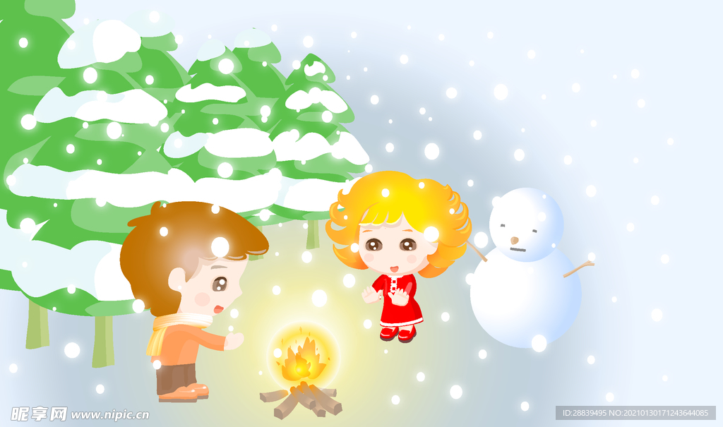 下雪
