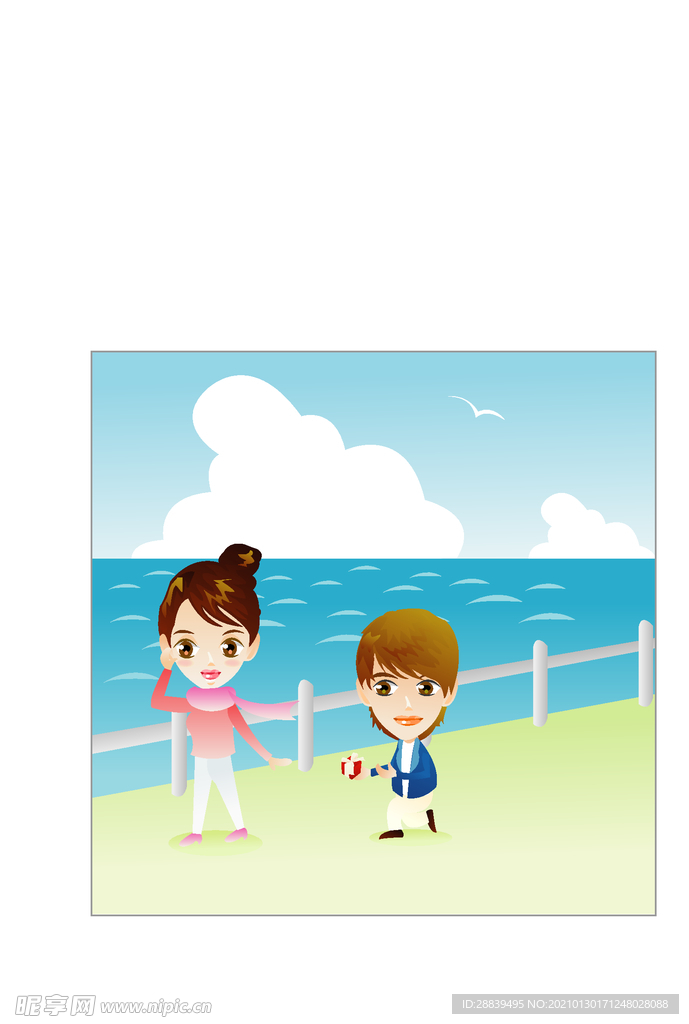 海滩情人