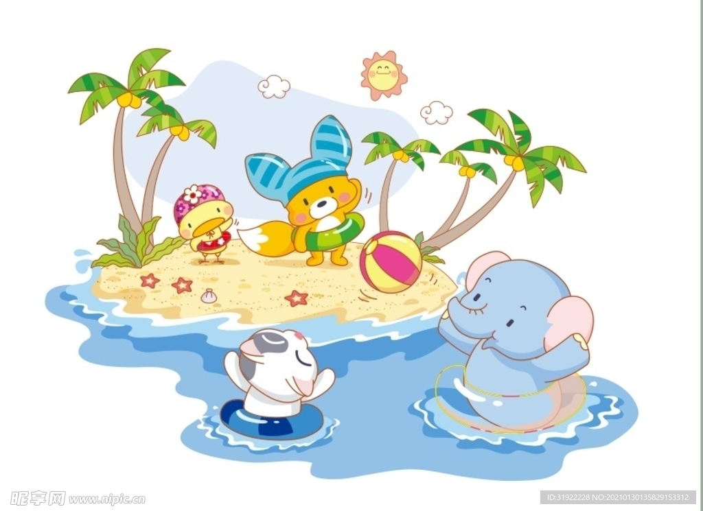 动物合影 上贰拾捌