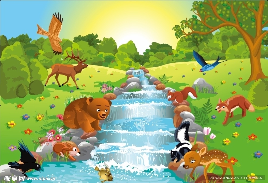 动物合影 上叁拾捌