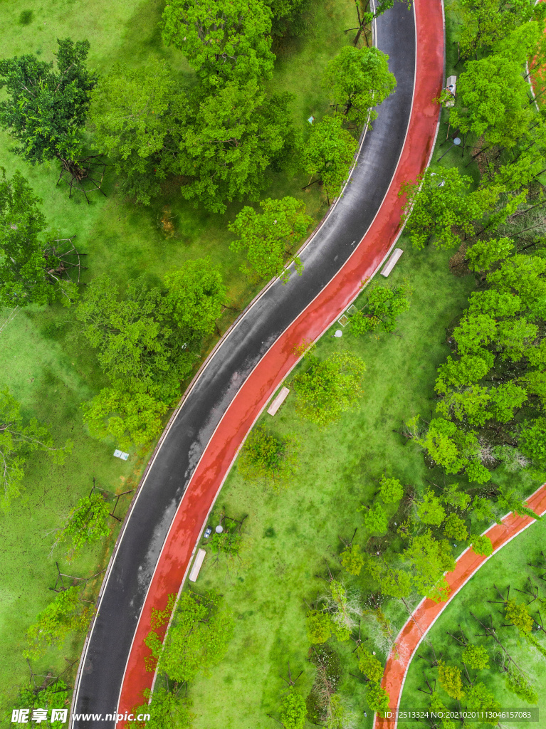 道路航拍