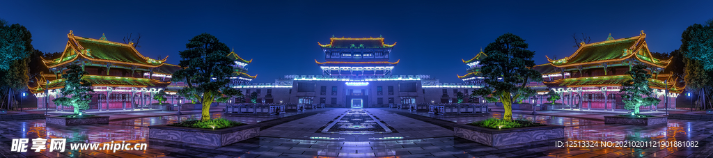 古城全景
