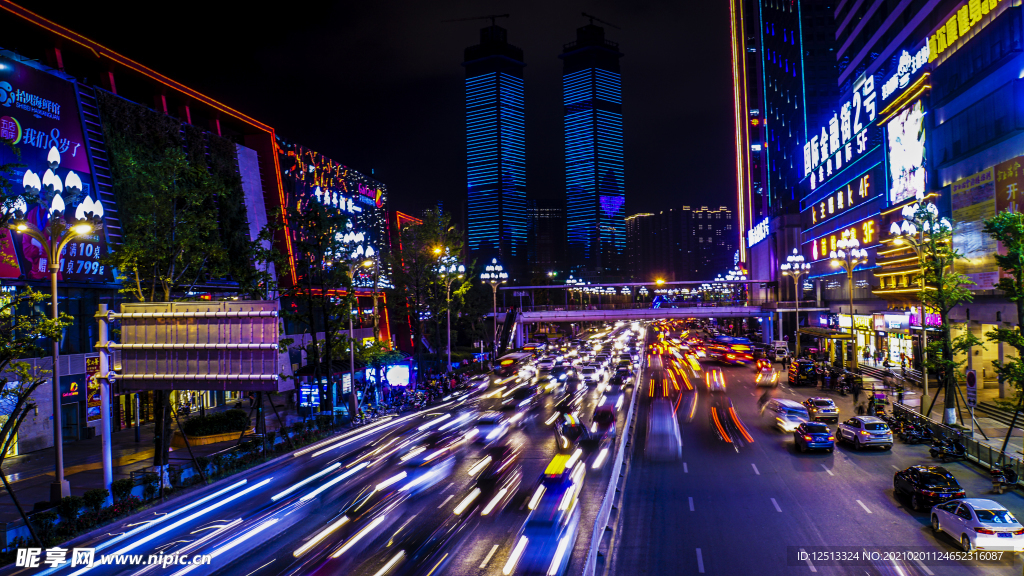 城市夜景