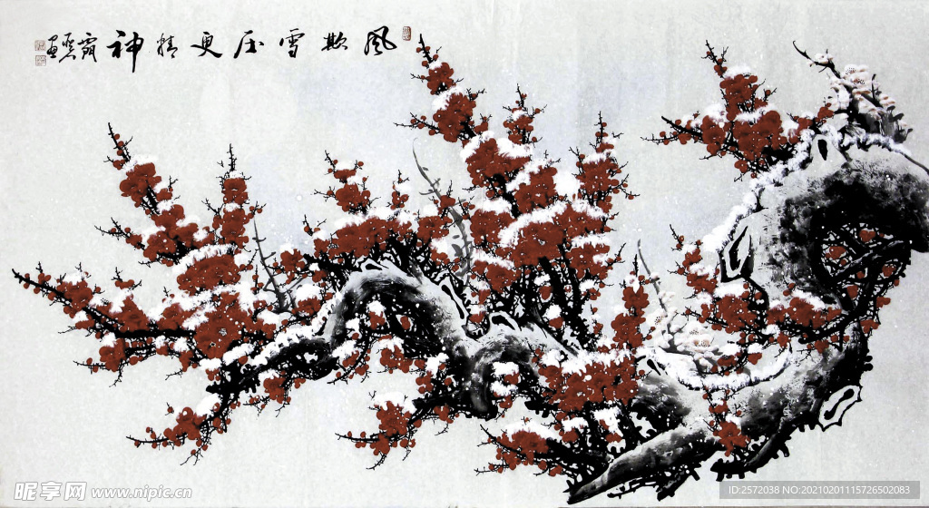 风气雪压更精神