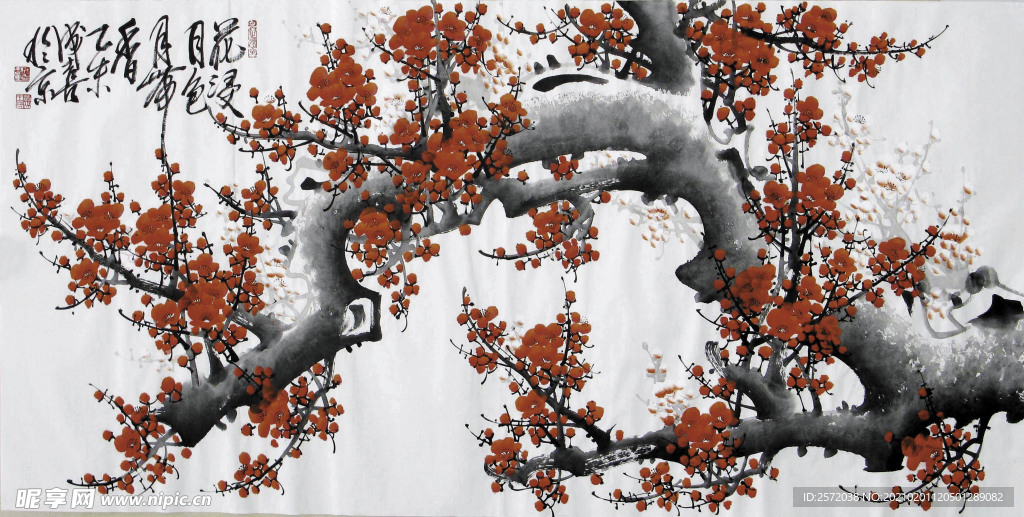 花浸月色