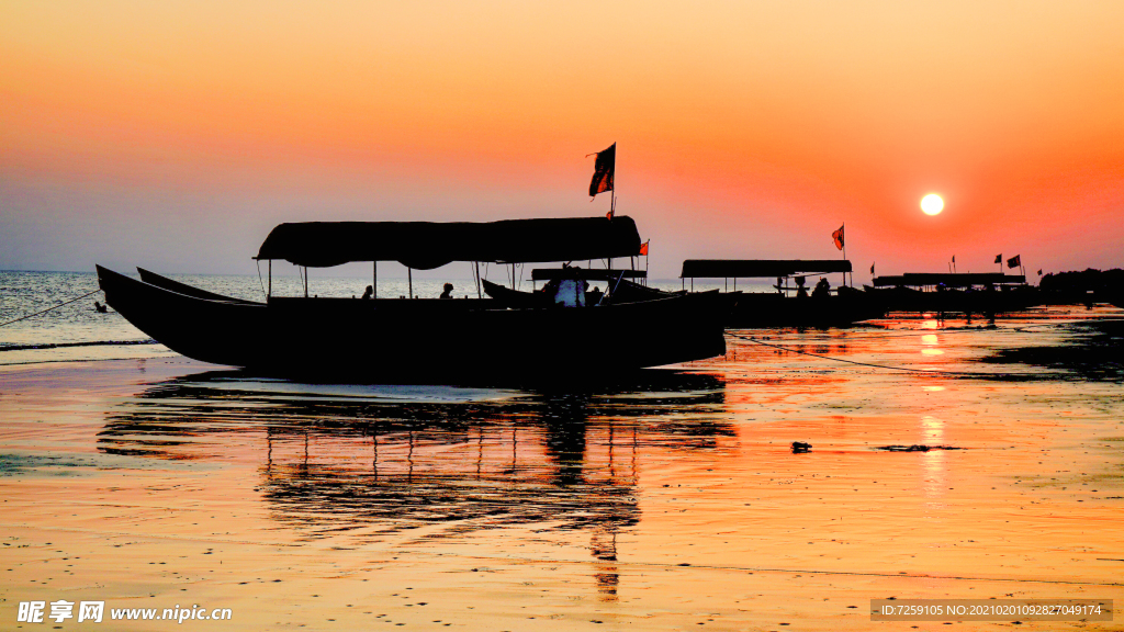 广西防城港万尾金滩