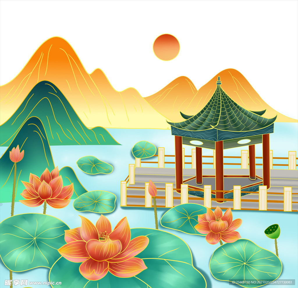 荷花