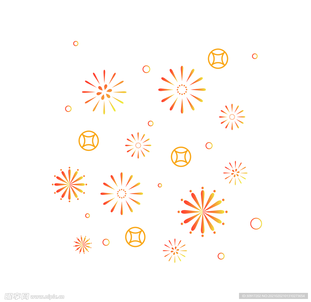 金币烟花