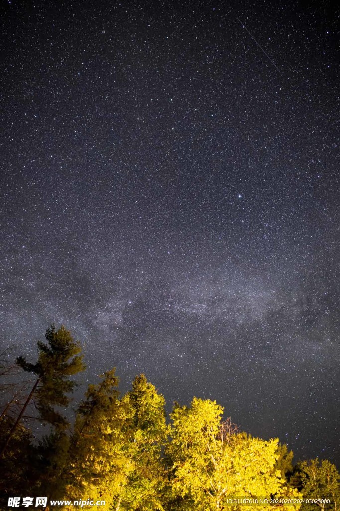 黑夜星空