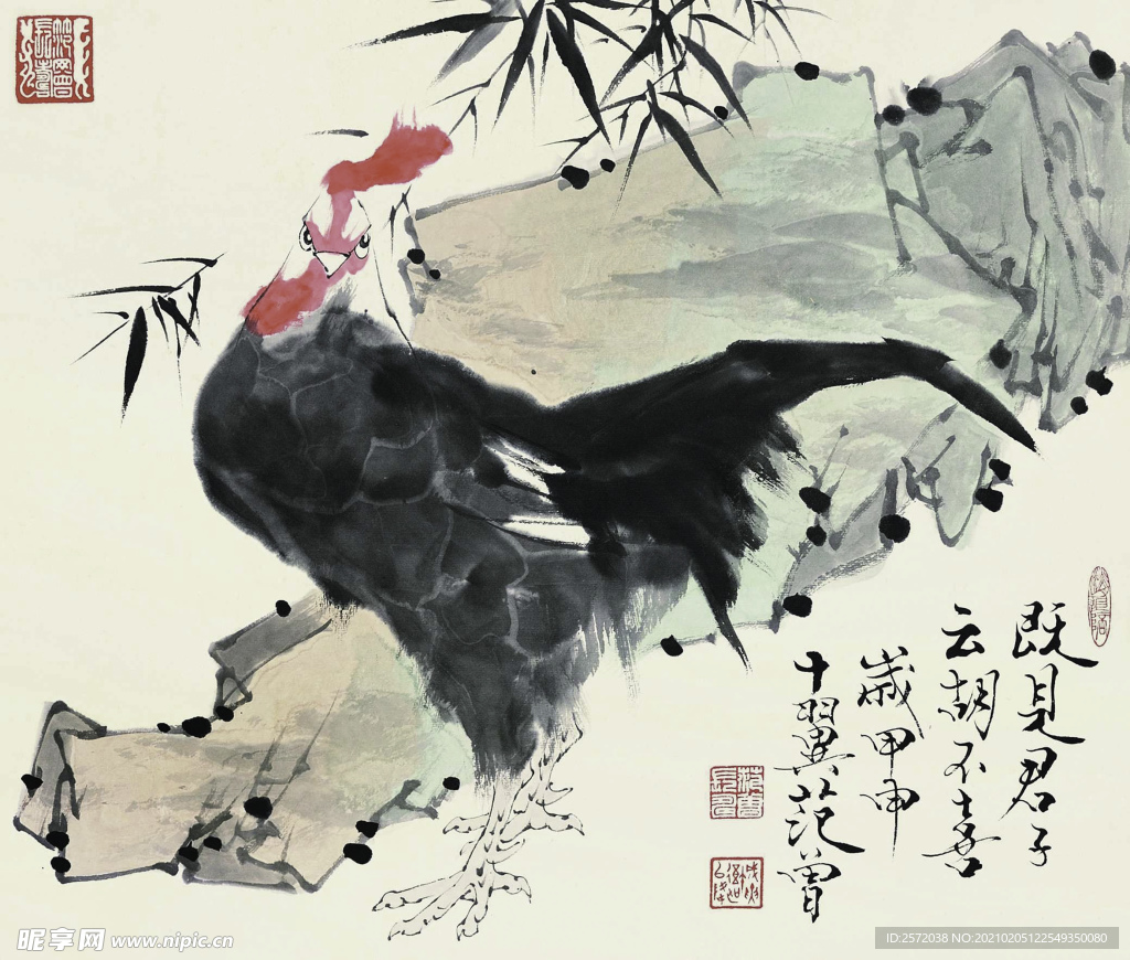 雄鸡图