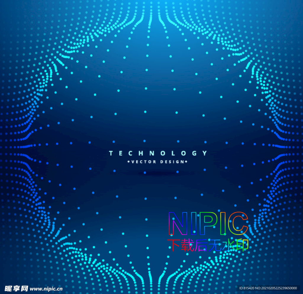 抽象科技ai图形