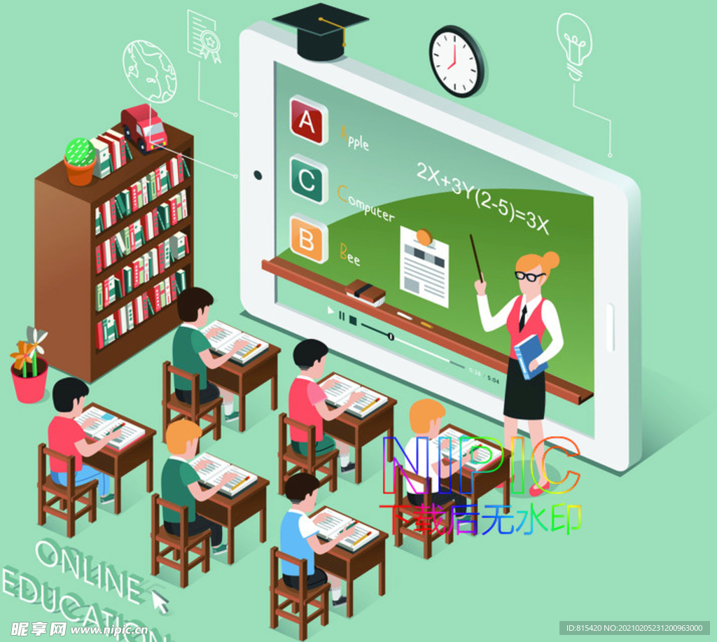 2.5d教育eps图片