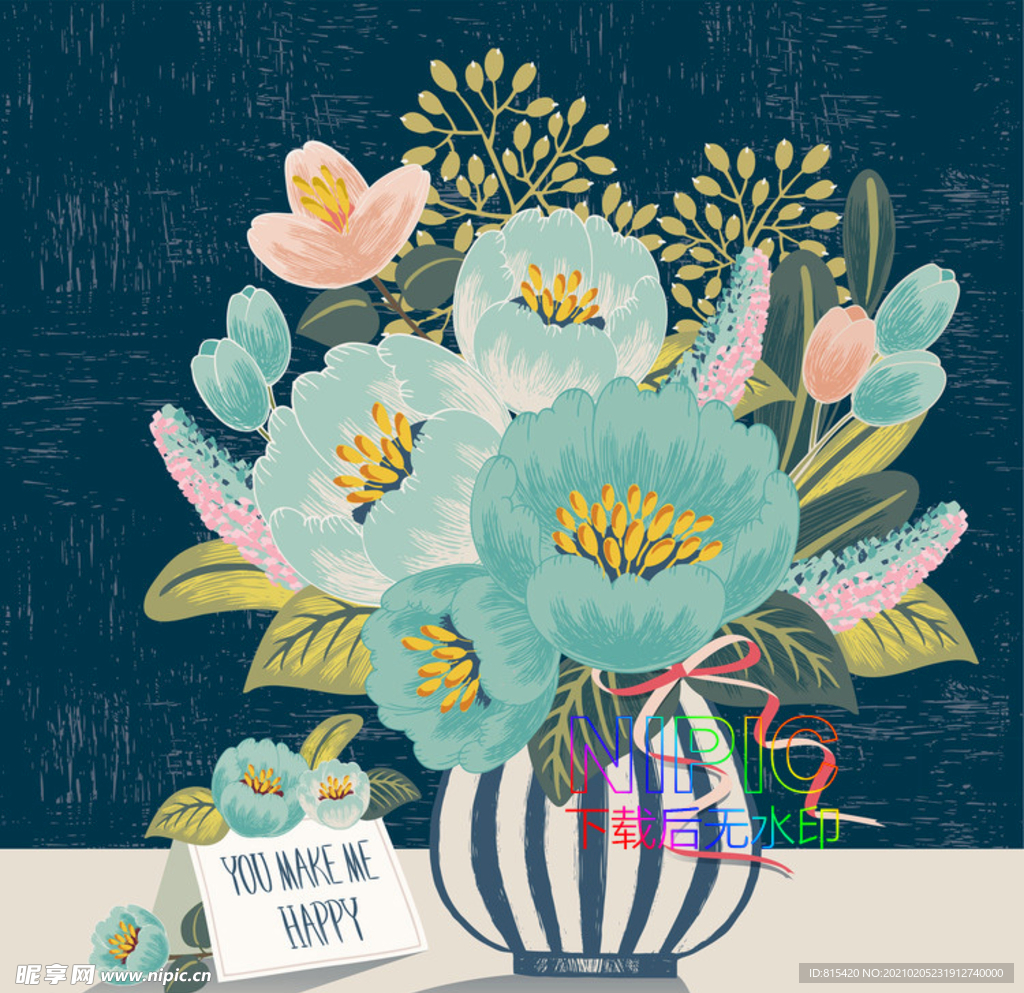 花卉eps模板下载