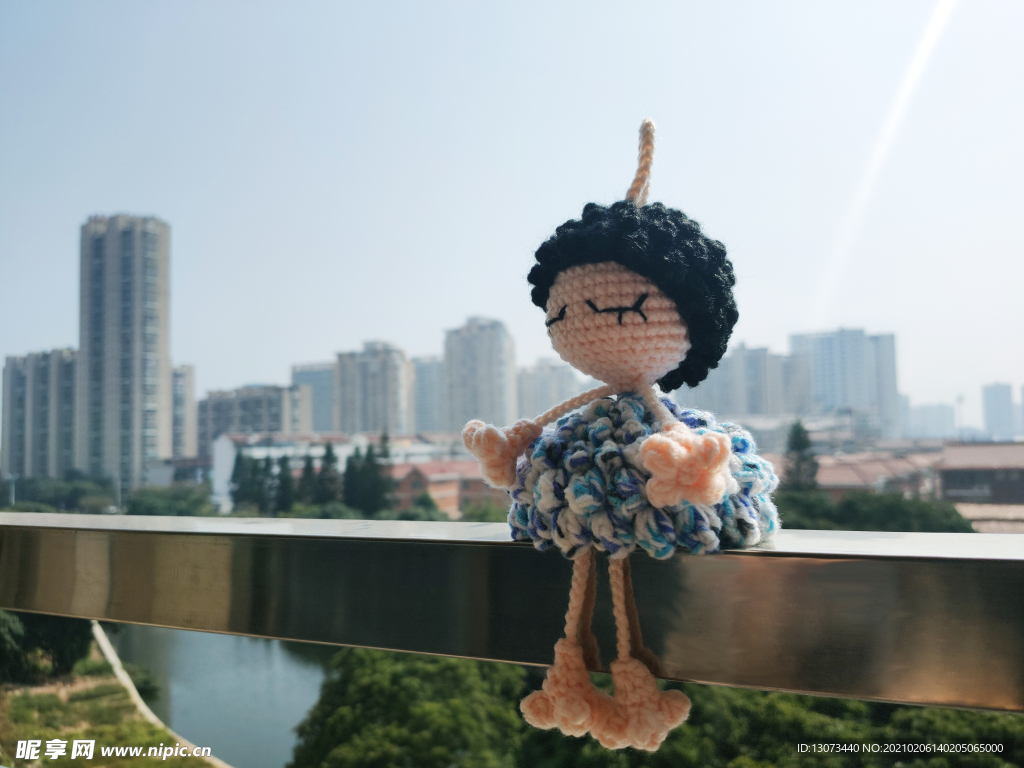 钩织小玩偶 吊脚娃娃  小娃娃