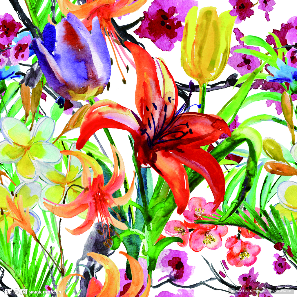 花