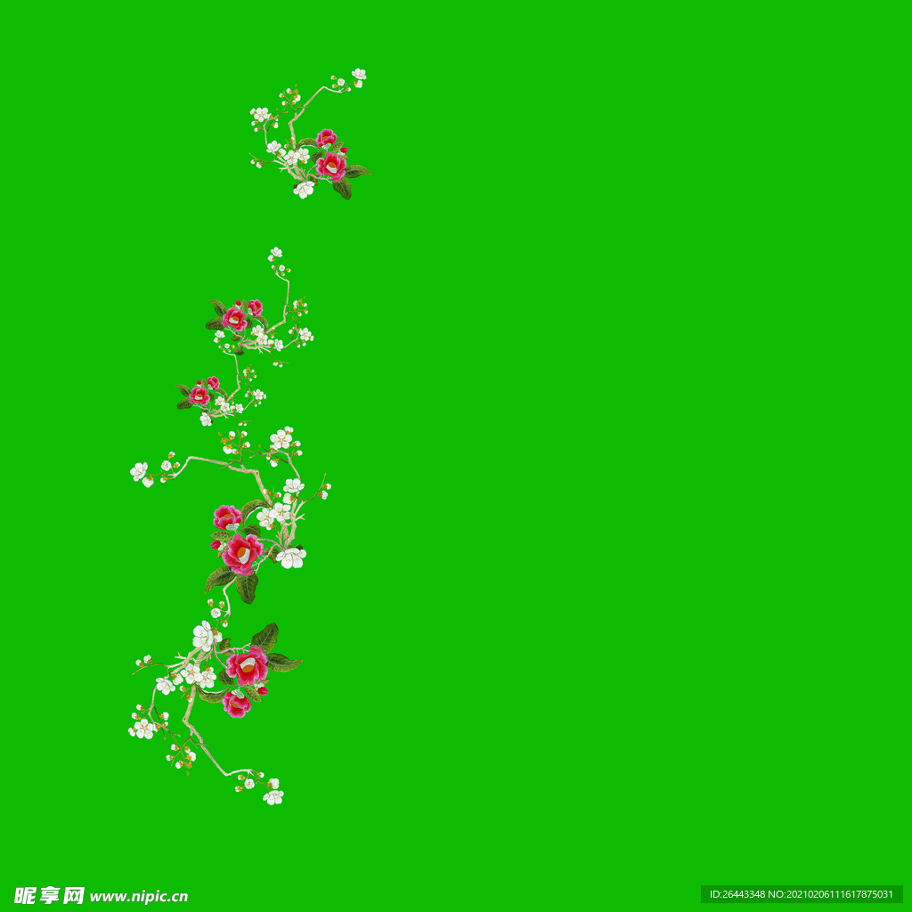 定位花
