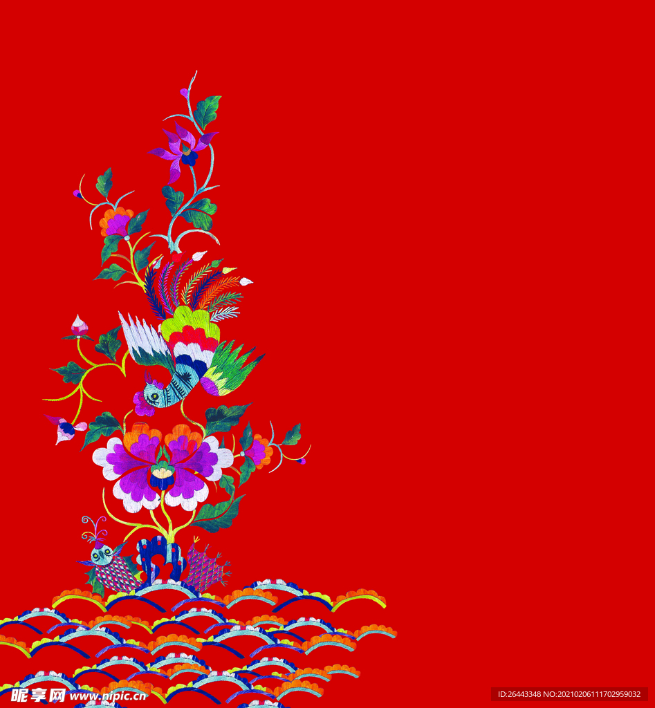 定位花