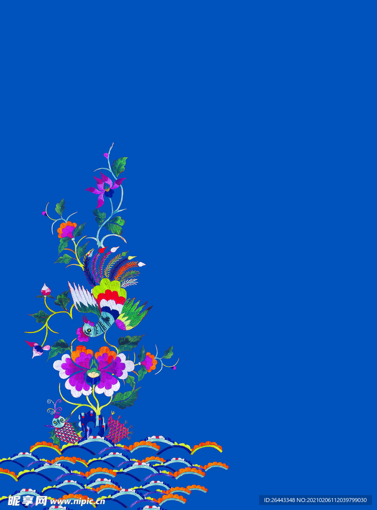 定位花
