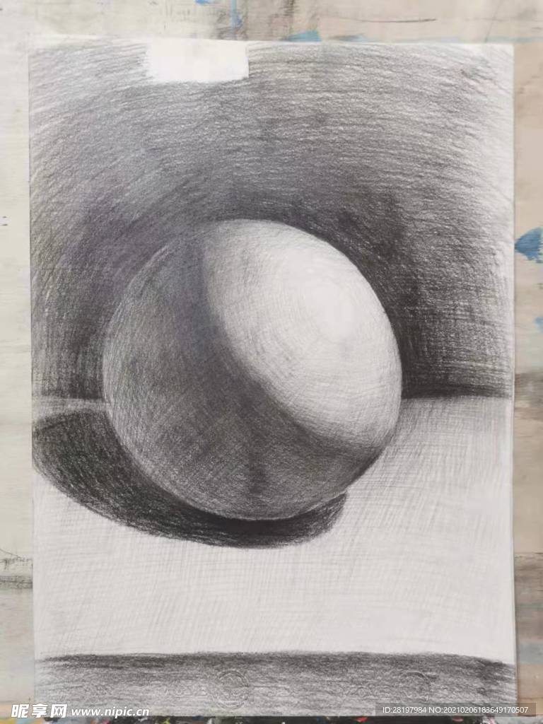 素描球体