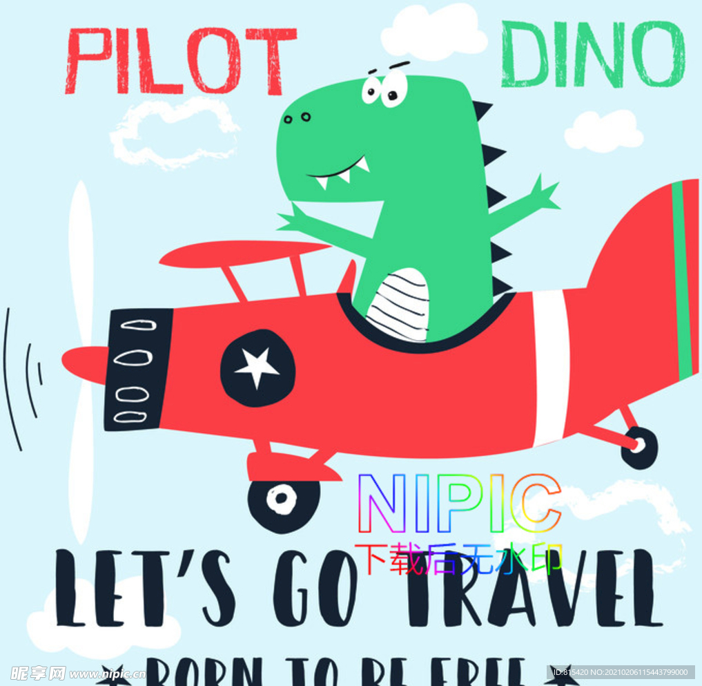 卡通动物eps图片