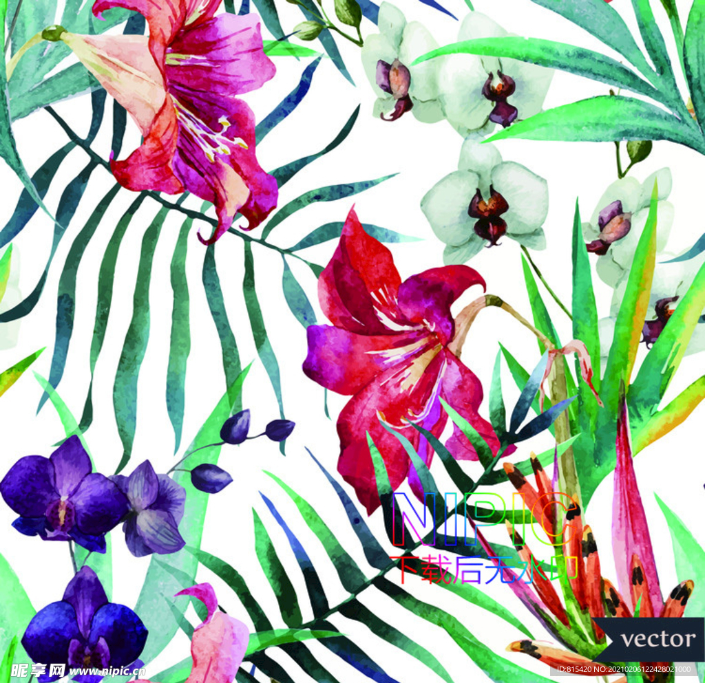 民族花纹eps背景