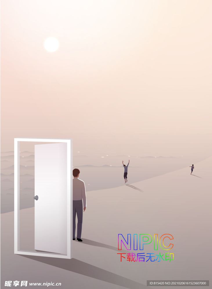 抽象海报ai图形