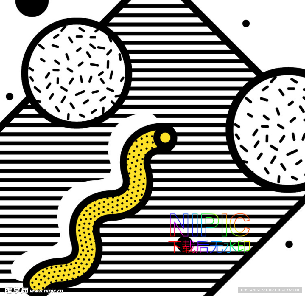 孟菲斯eps素材文件